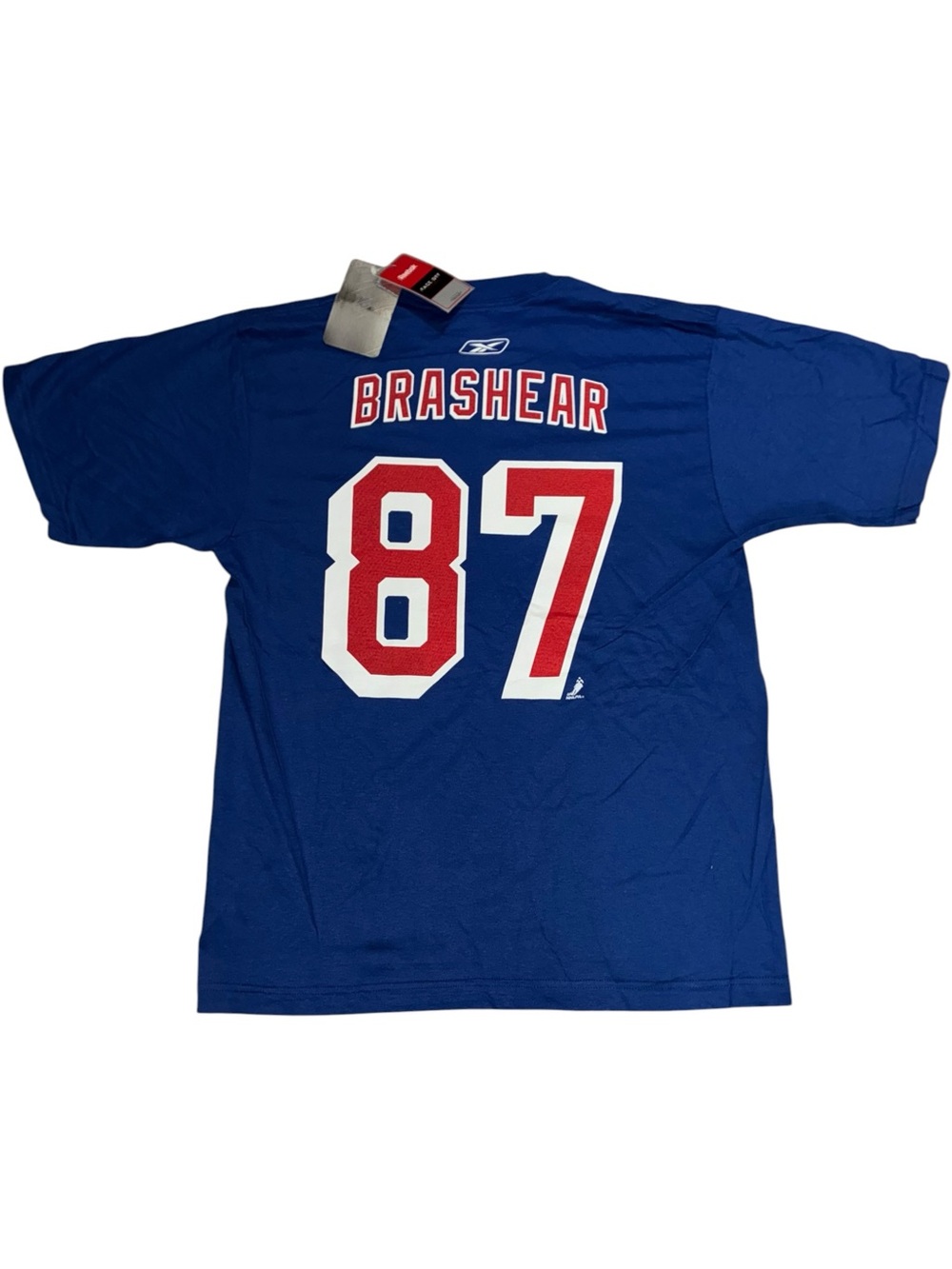 Reebok NHL NY Rangers “Face Off” Brashear #87 Men's Vintage Tee